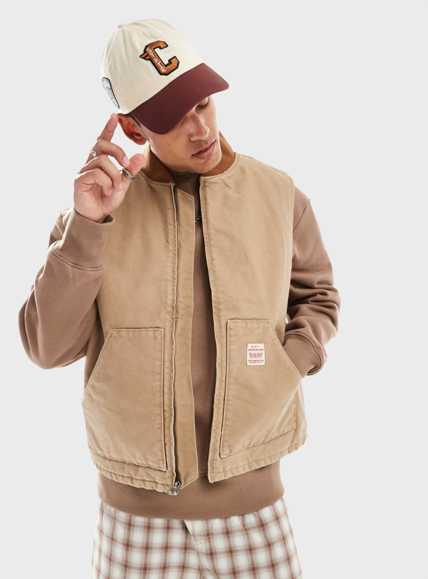Levi's Sansome Vest - Beige