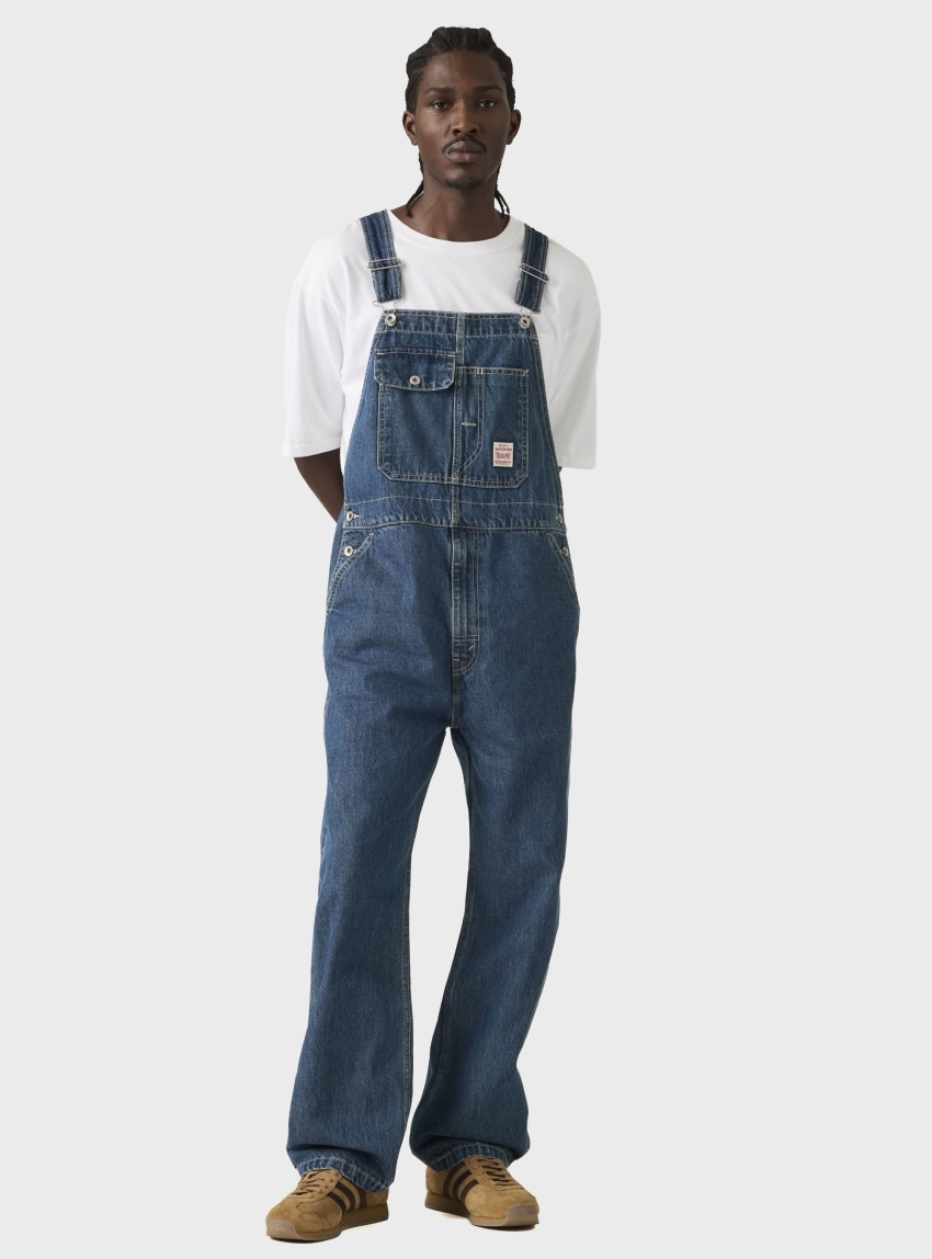 Levi's Loose Overalls - Dark Aged Denim