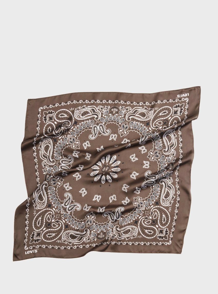 Levi's Satin Bandana - Brown