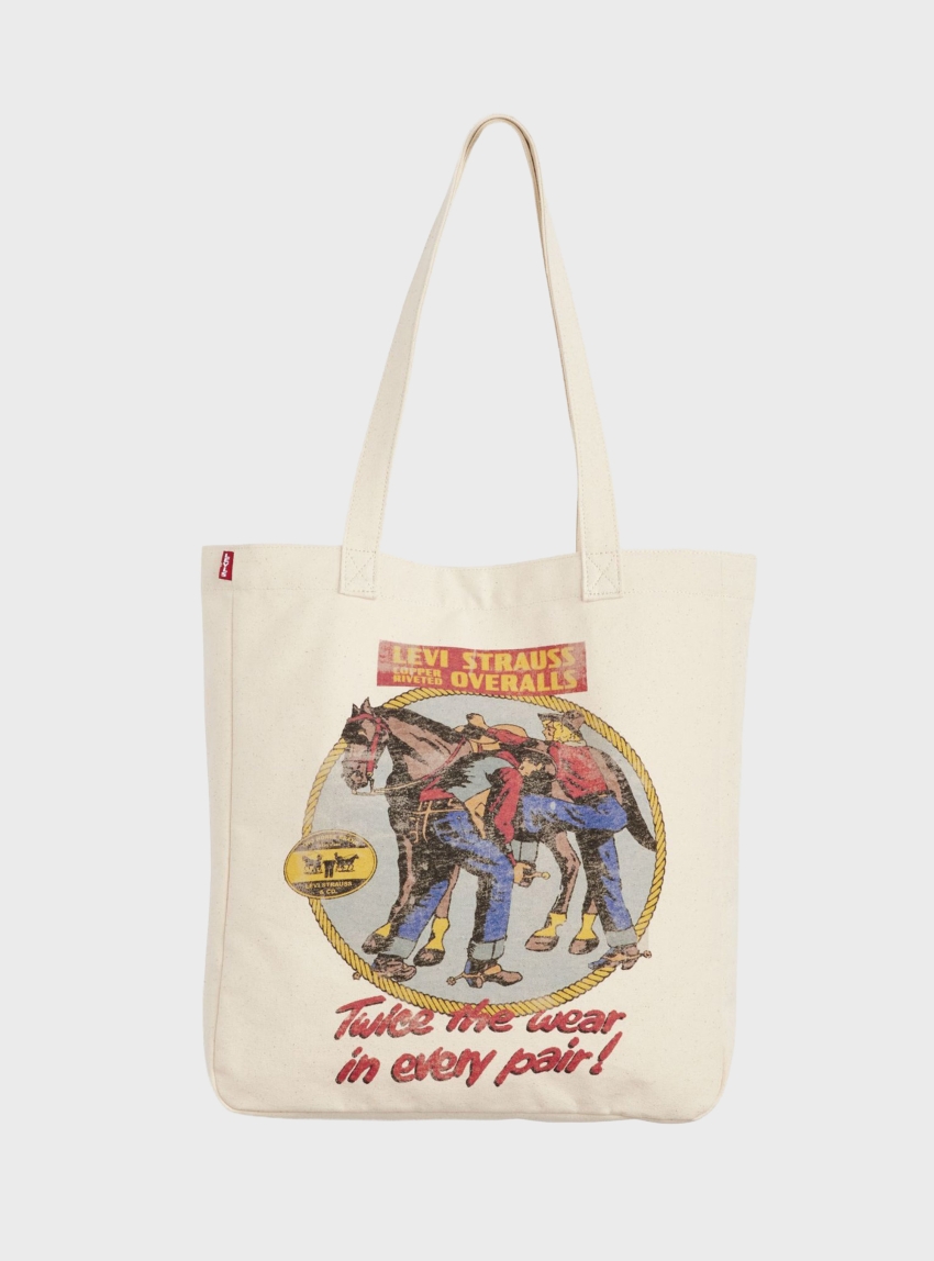 Levi's Everyday Graphic Tote Bag - Ecru