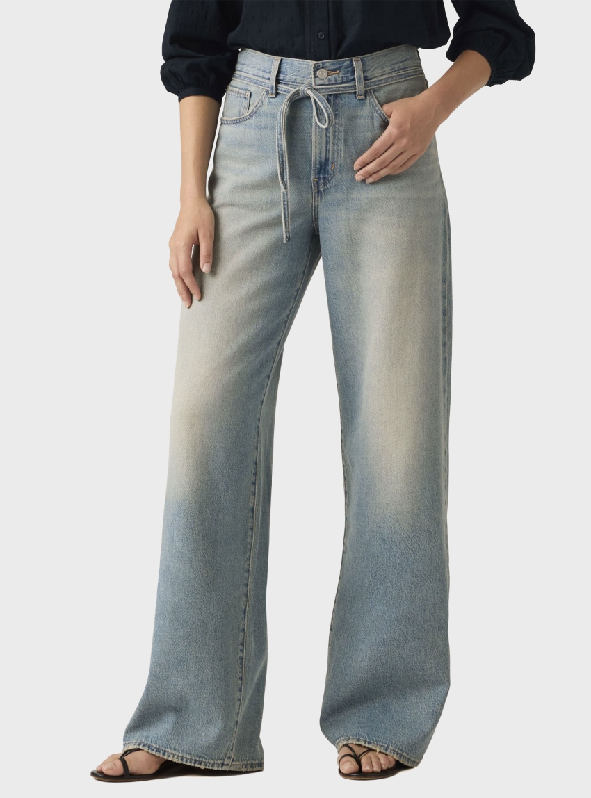 Levi's Xl Baggy Straight Jeans - Medium Aged Denim