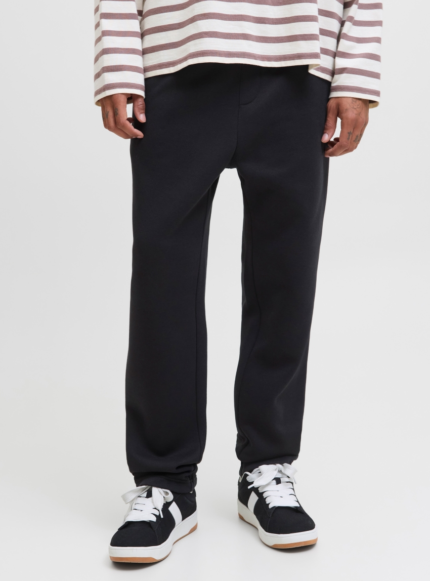 Jack & Jones Kane Bradley Uncuffed Sweat Pants - Black