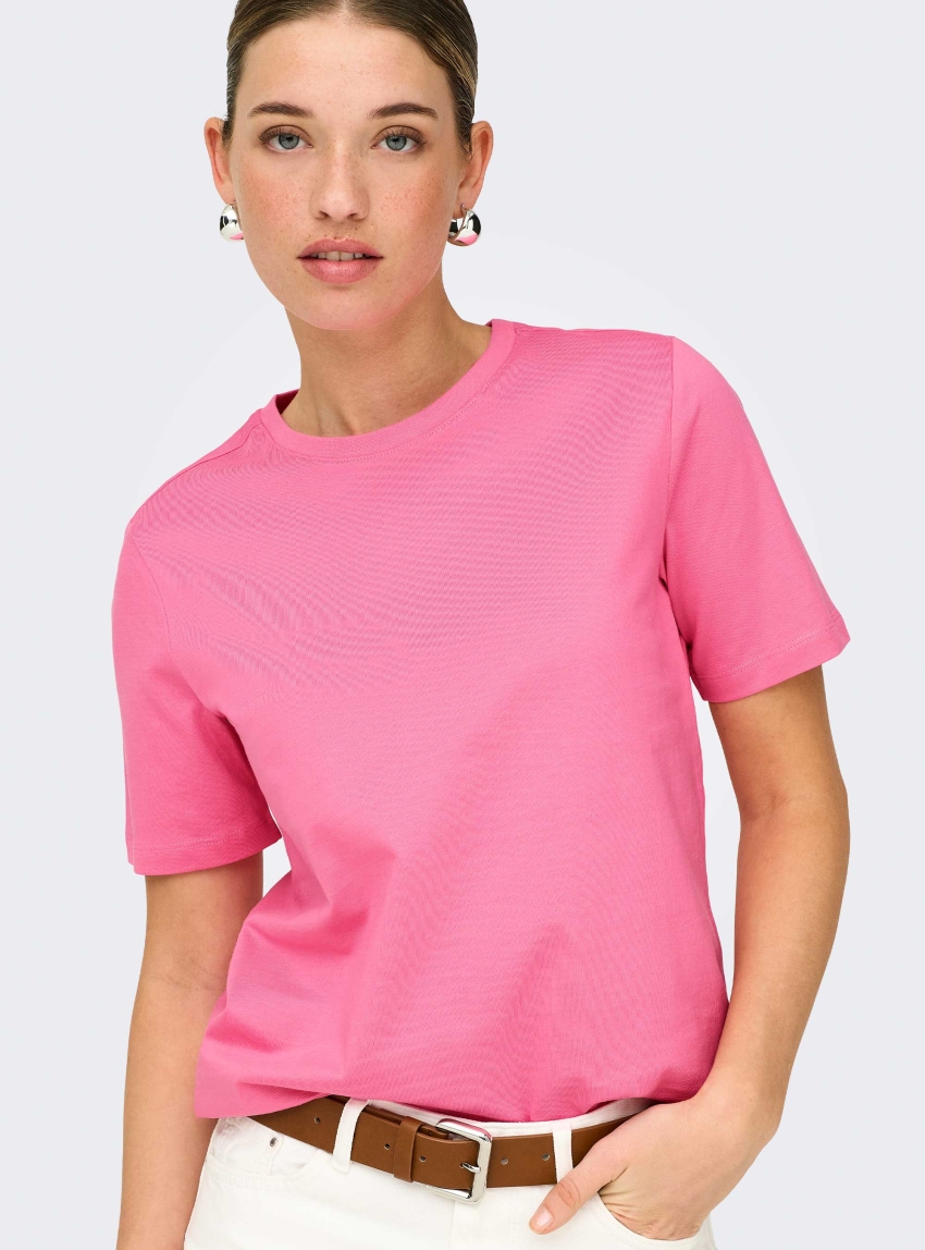 Only Freja T-Shirt - Pink