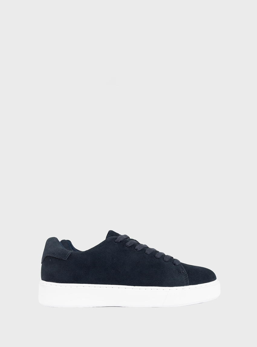 Jack & Jones Stockholm Leather Sneaker - Dark Blue