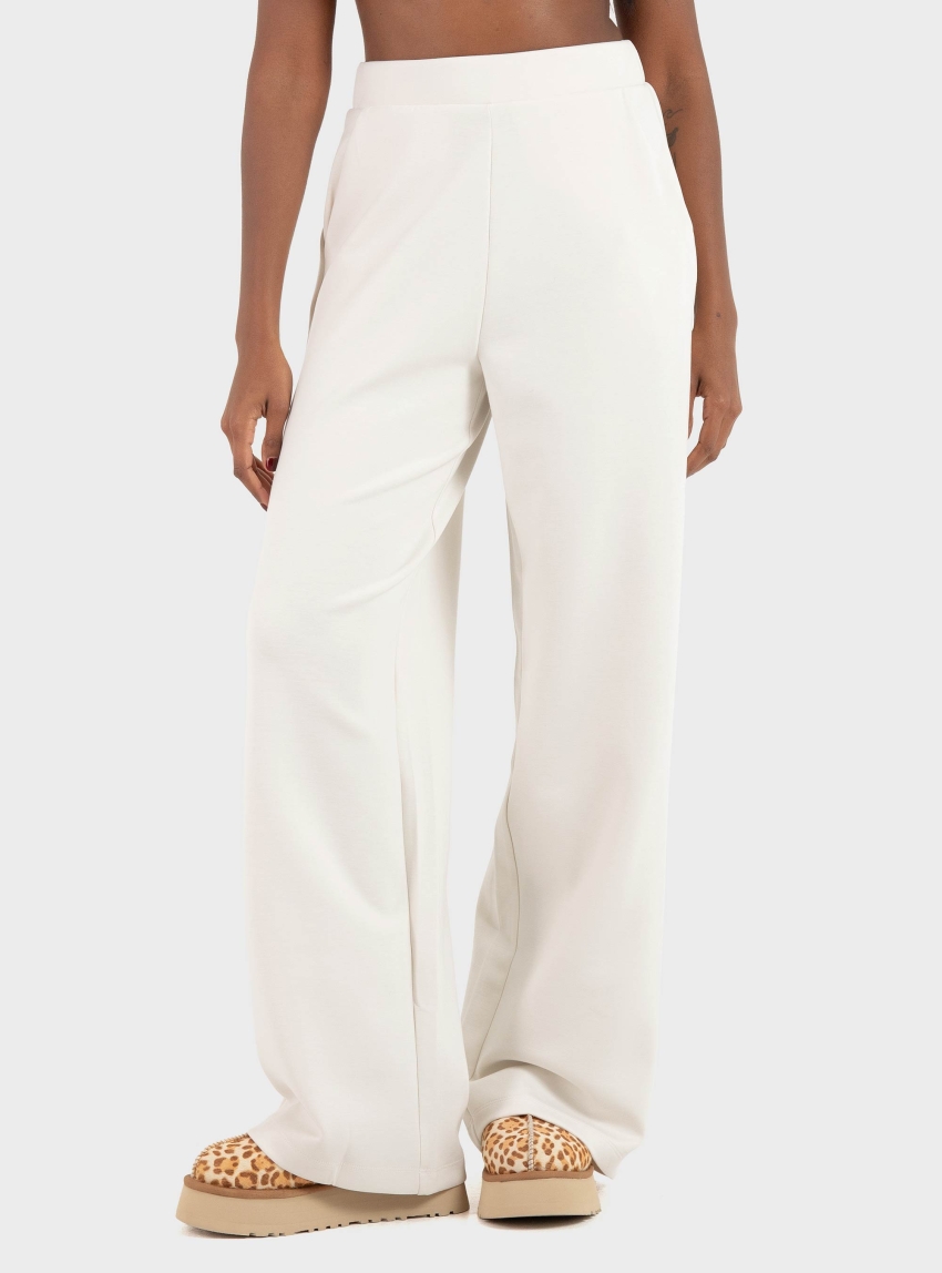 Only Alina Straight Leg Pants - Ecru