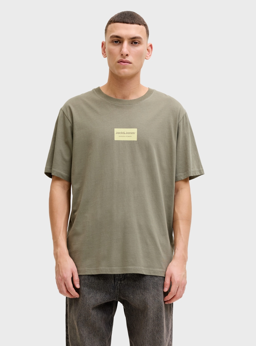 Jack & Jones Frank Crew Neck Tee - Pale Green