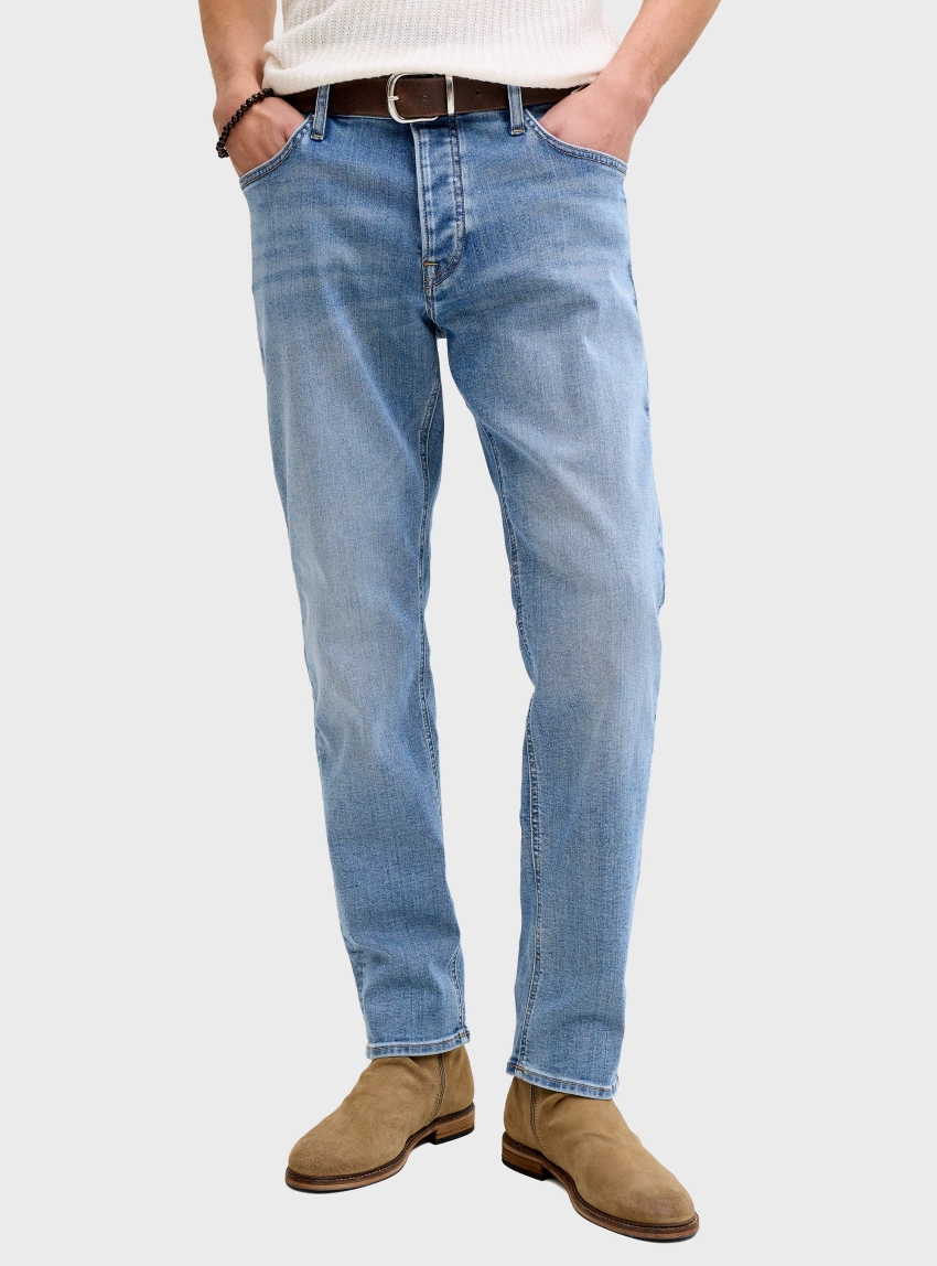 Jack & Jones Mike Original St 171 Jeans - Light Aged Denim