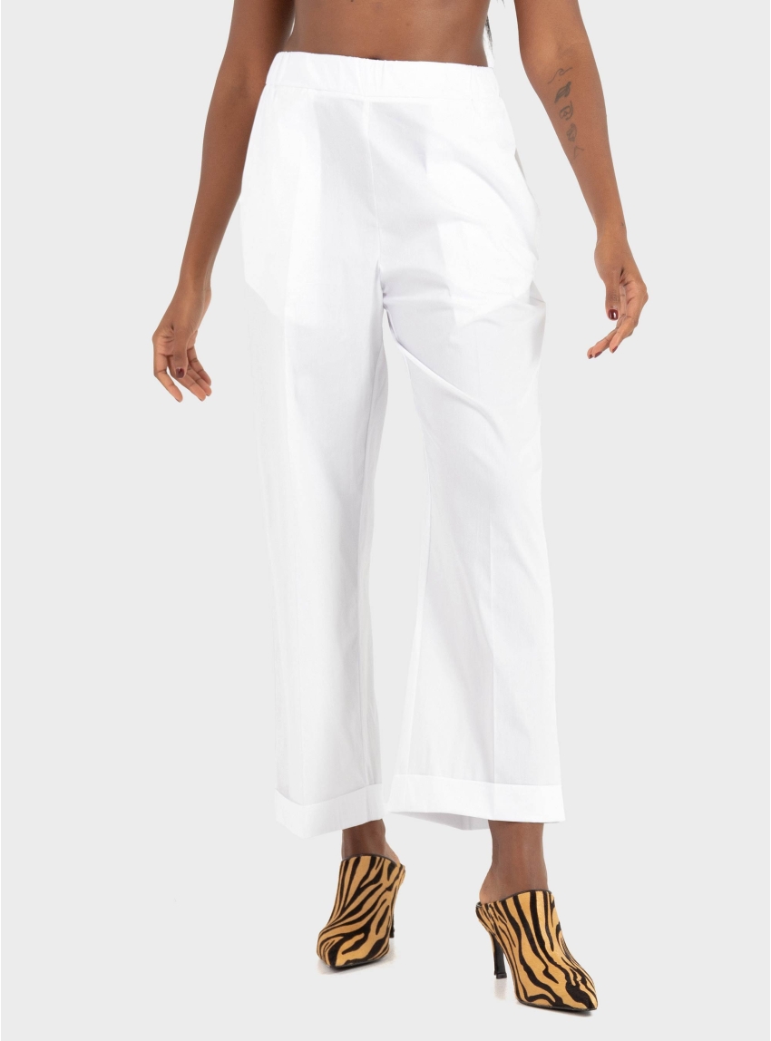 Mei Mei J Loose Pants - White