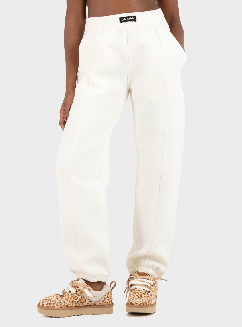 Calvin Klein Relaxed Scuba Joggers - Ecru