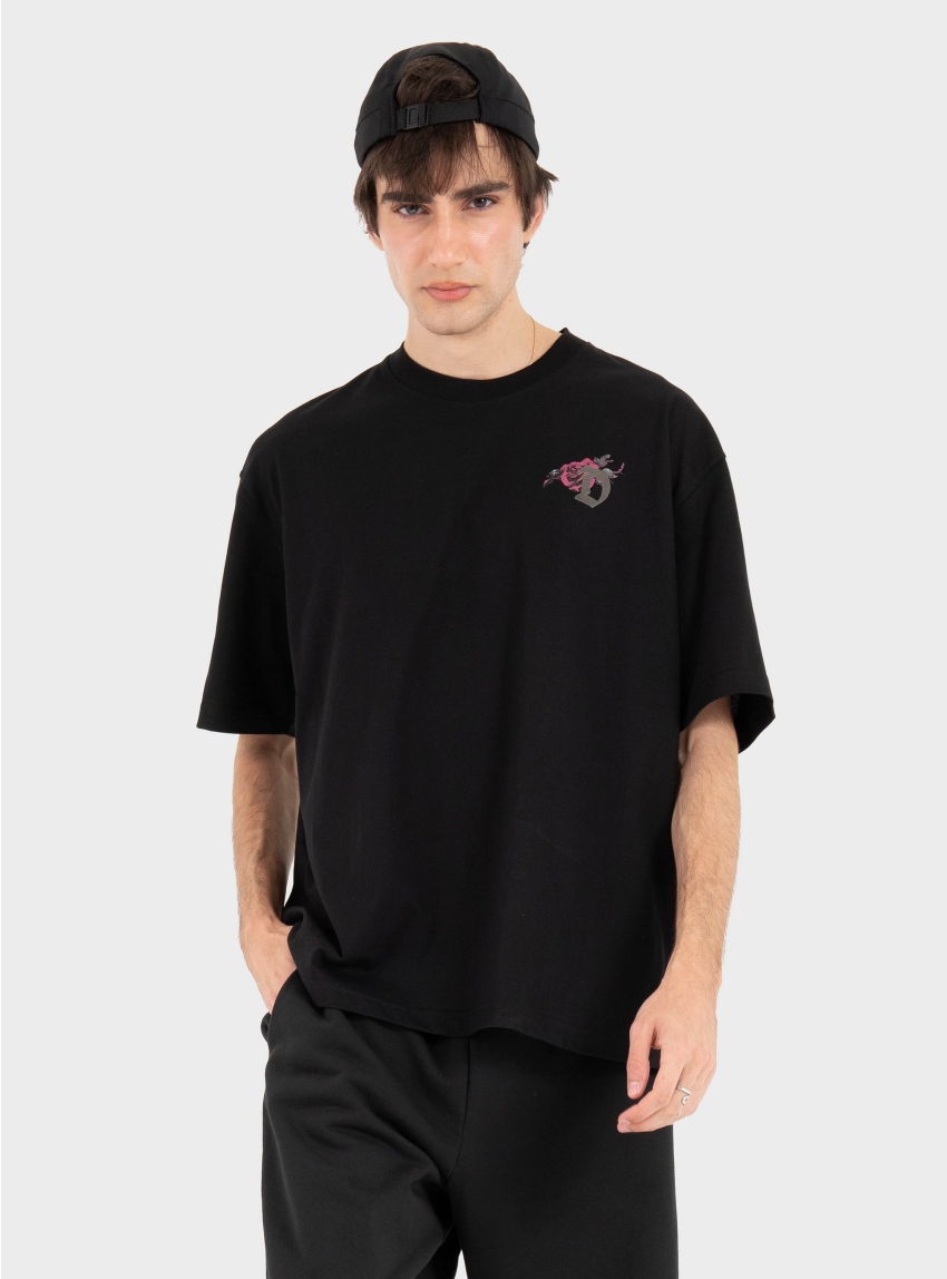 Diesel T-BOGGY-V4 T-SHIRT - Black