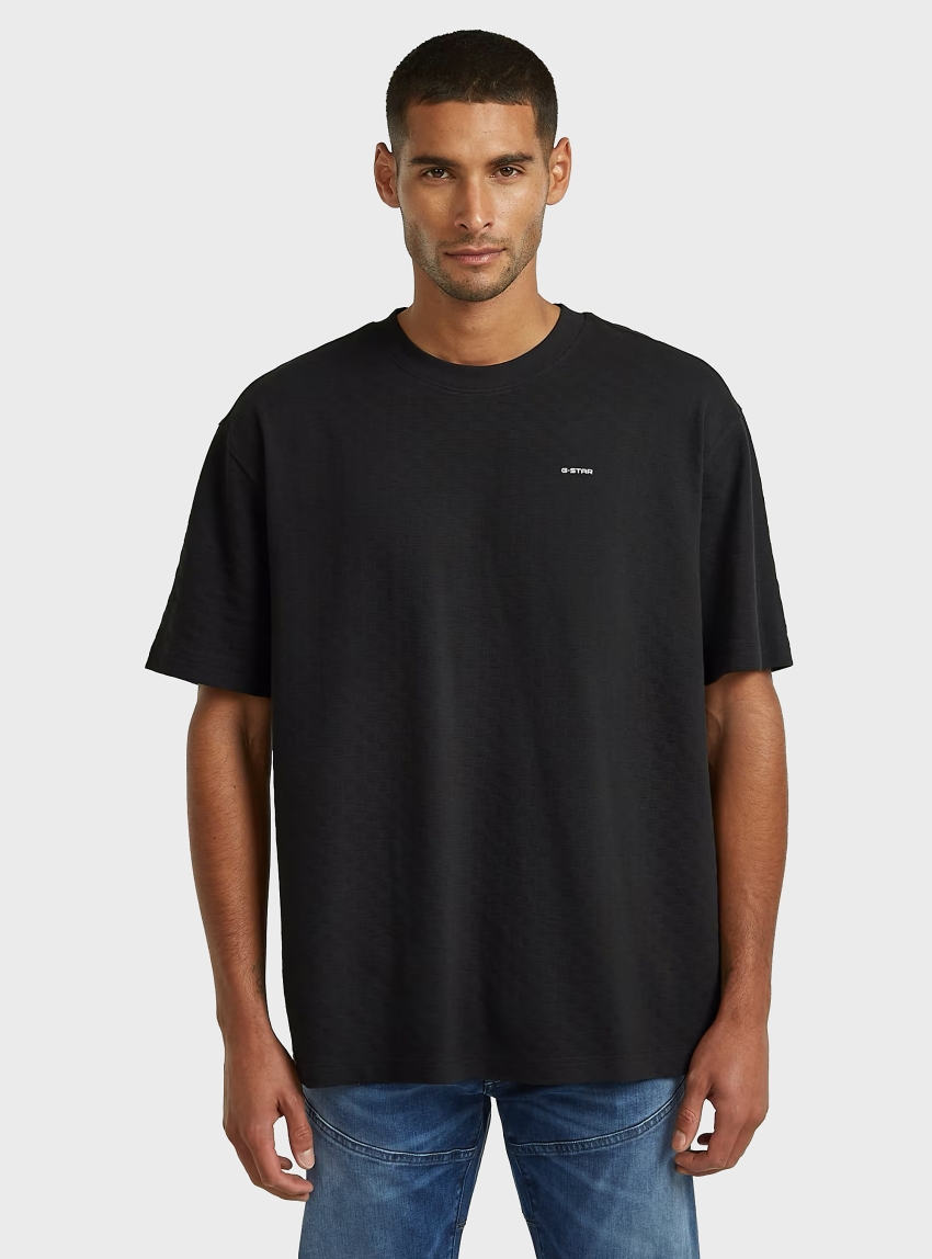 G-Star Structured Relaxed Base T-Shirt - Black