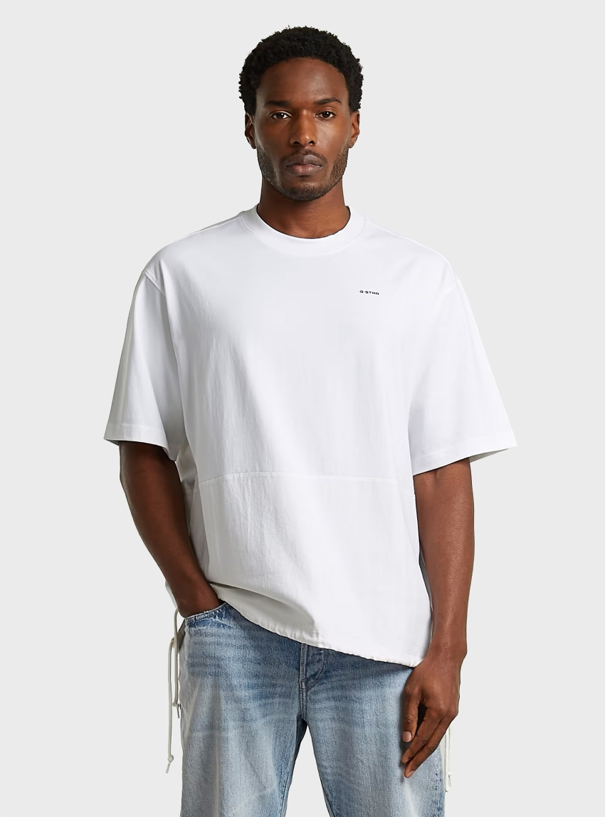 G-Star Shirt Sleeve Relaxed T-Shirt - White