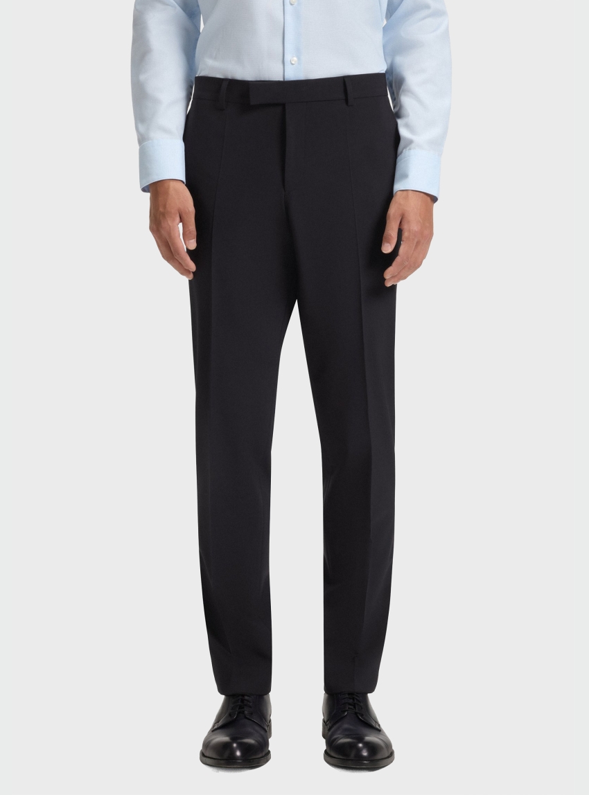 BOSS Slim-Fit Suit Trousers In A Wool Blend  H-Gio-MM-C-NF - Dark Blue