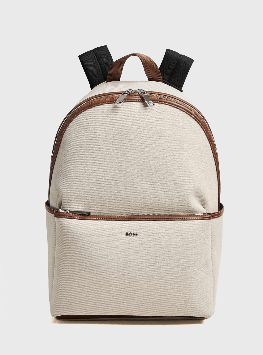 BOSS Canvas Backpack Dakkar - Pumice Stone