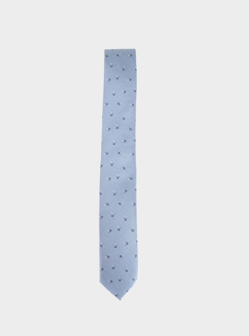 BOSS Silk-Blend Tie H-TIE CM6 262 - Light Blue