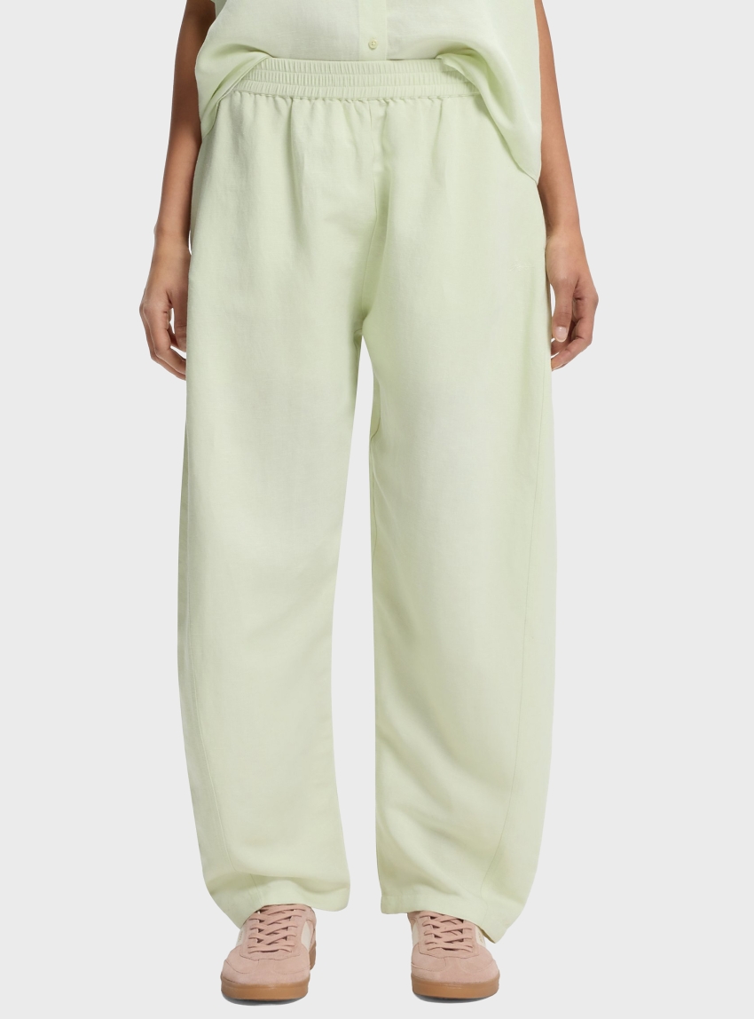BOSS Balloon-Leg Trousers With Elasticated Waist  C_Talinen - Pale Green