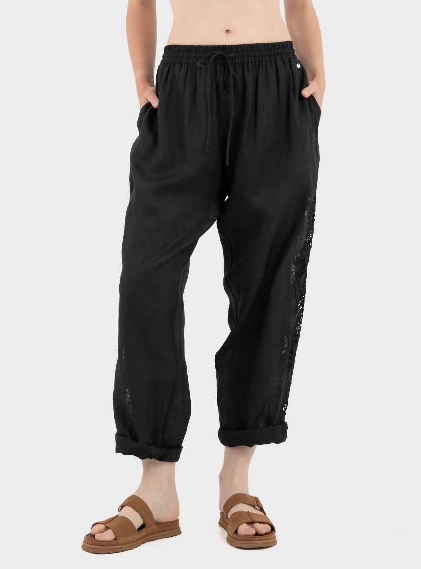 BOSS Regular-Fit Trousers C_Trika - Black