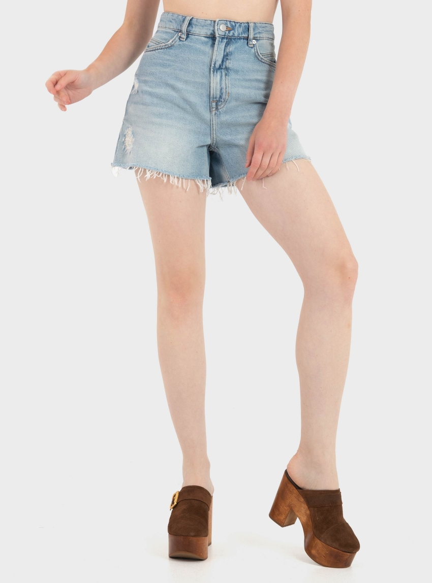 BOSS Regular-Fit Shorts C_SHORTS - Light Aged Denim
