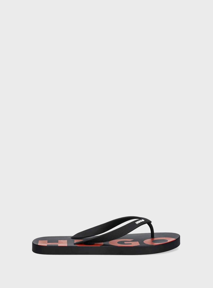 HUGO Flip Flops Arvel_Thng_rblg_N - Black