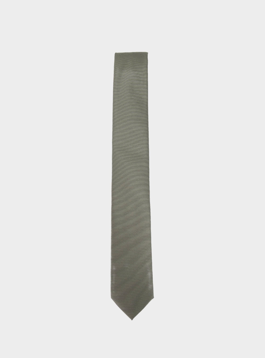 HUGO Silk-Blend Tie With Jacquard Weave  Tie cm 6 - Pale Green