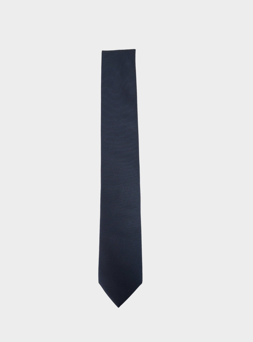 HUGO Silk-Blend Tie With Jacquard Weave  Tie cm 6 - Dark Blue