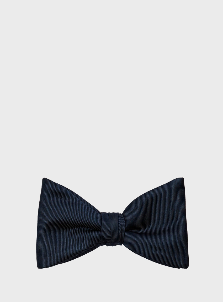 HUGO Pre-Tied Bow Tie In A Silk Blend  Bow tie dressy - Dark Blue
