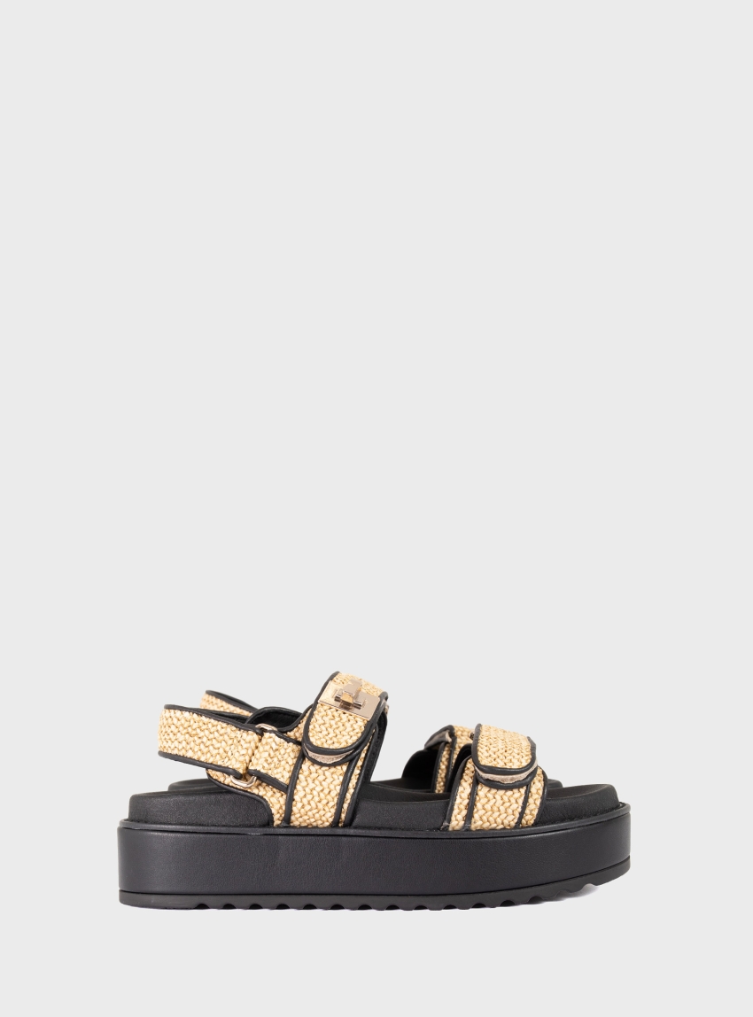 Steve Madden Sandals Big Mona - Black