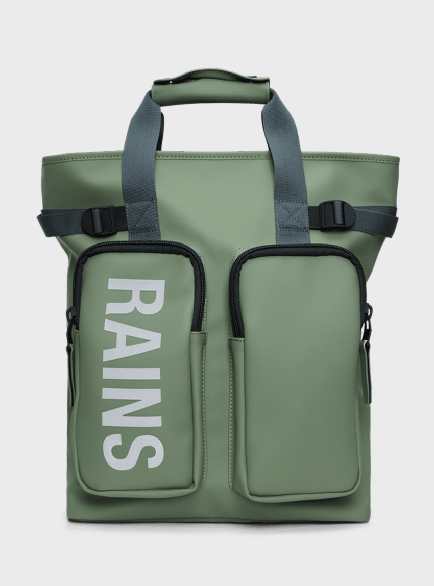 Rains Texel Tote Backpack - Green