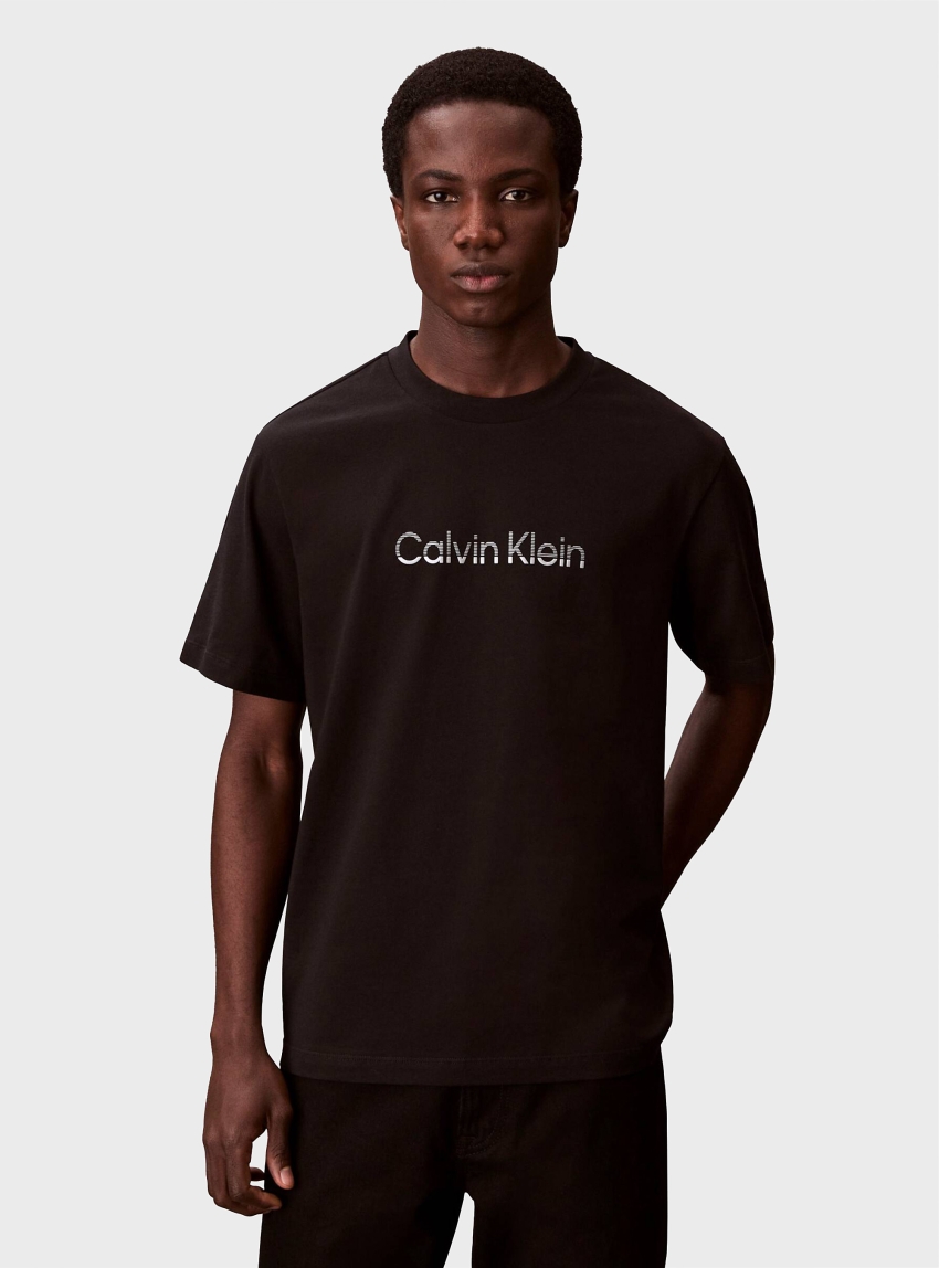 Calvin Klein Logo Tee - Black