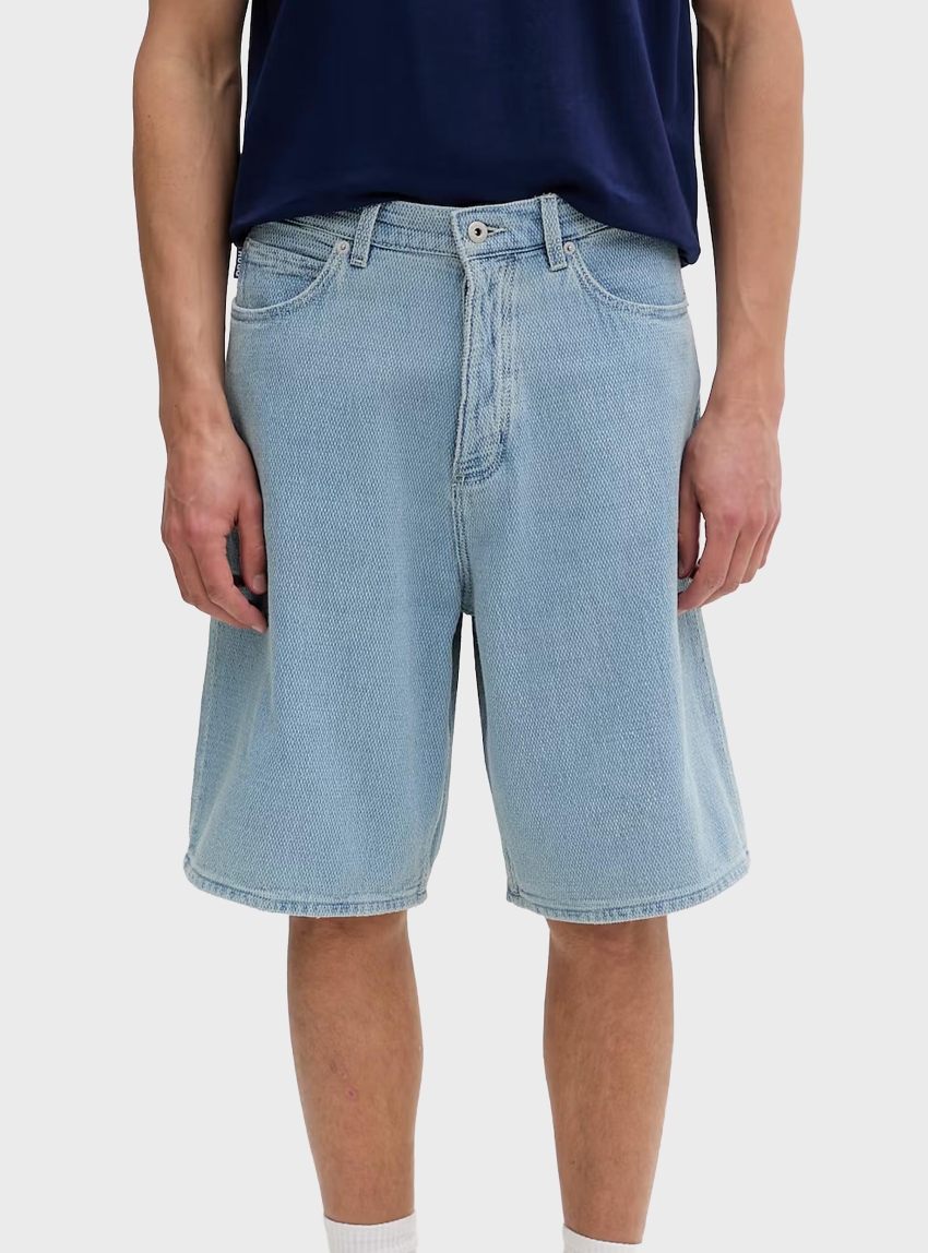HUGO Baggy-Fit Denim Shorts MASON/S - Dark Aged Denim