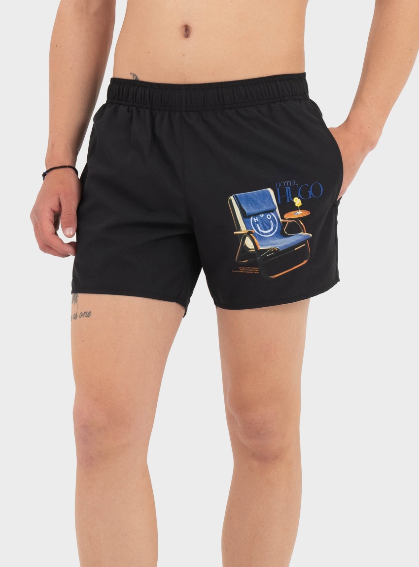 HUGO Swim Shorts MAVI - Black