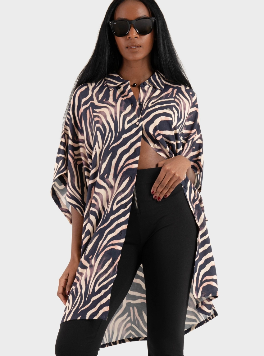 HUGO Beach Dress FANCY - Animal Print