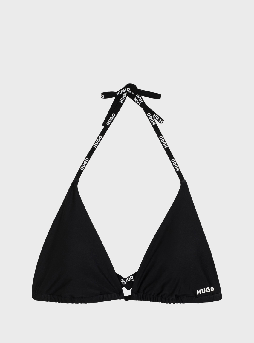 HUGO Bikini Triangle Top PURE - Black