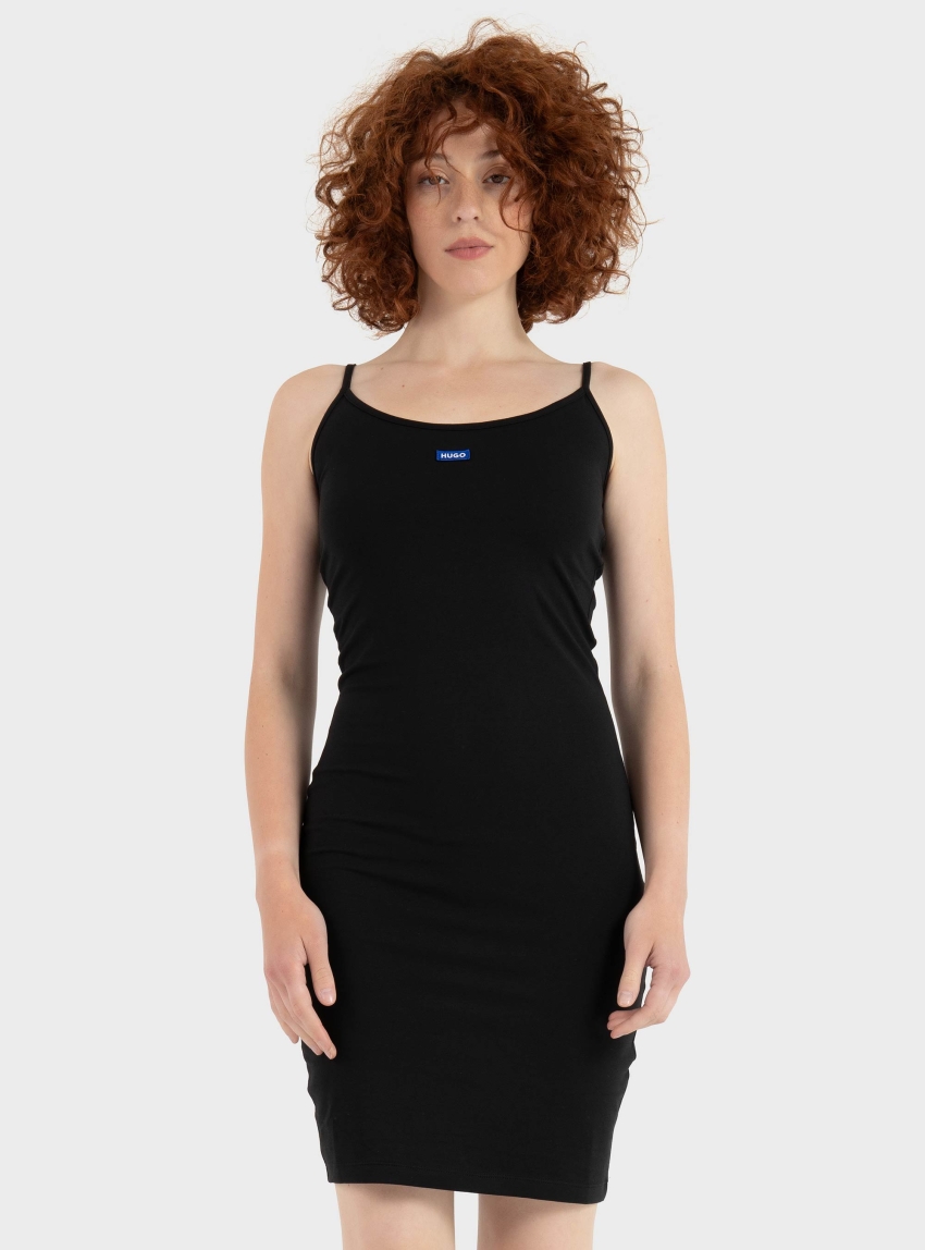 HUGO Slim-Fit Dress Narya_B_2 - Black