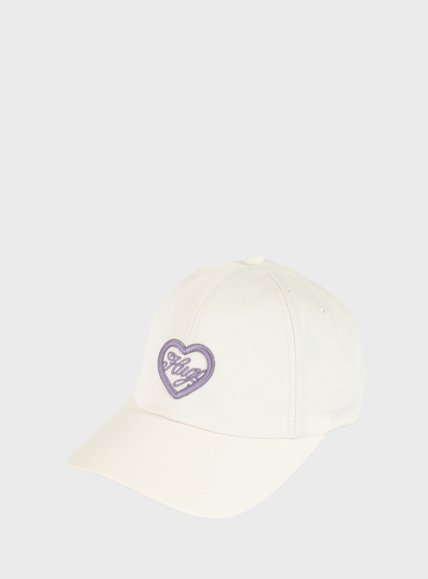 HUGO Logo Cap Astryd-EM - Off White
