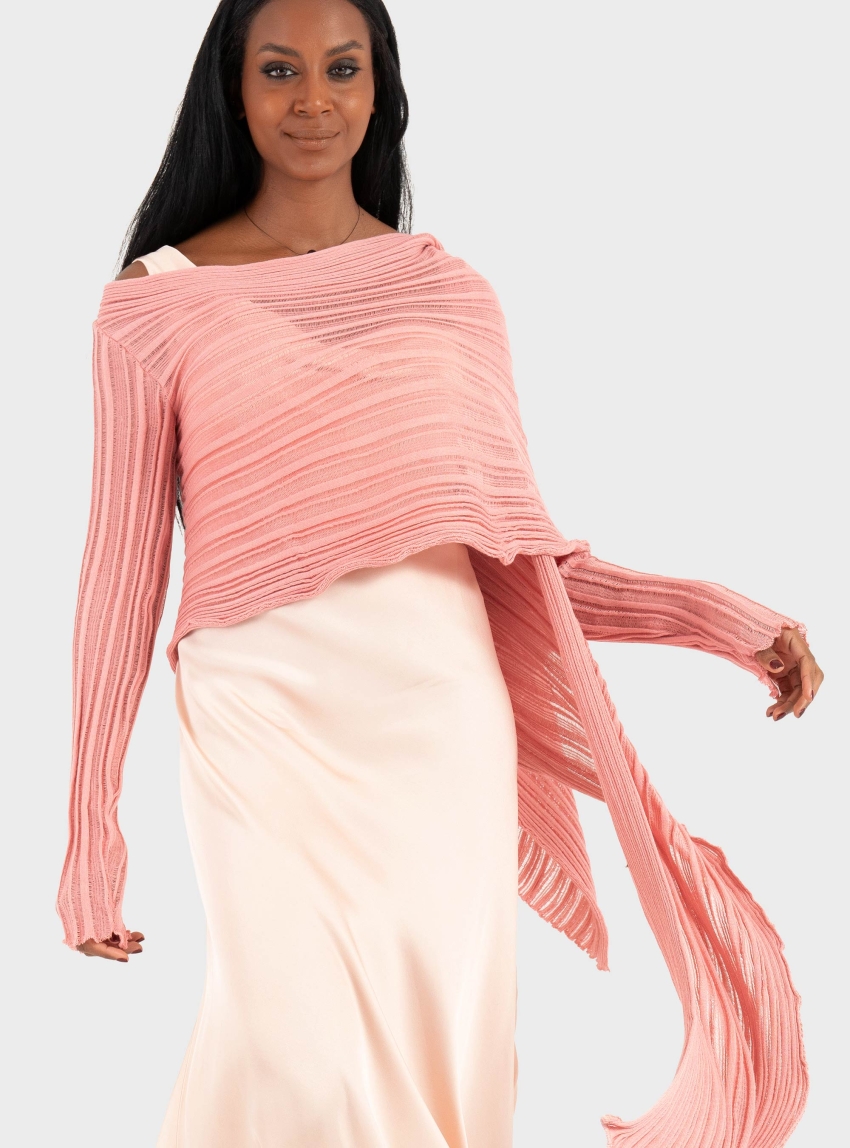 Ioanna Kourbela Cardigan 2550 "Archetypes" - Rose
