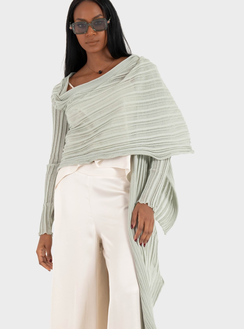 Ioanna Kourbela Cardigan 2550 "Archetypes" - Grey