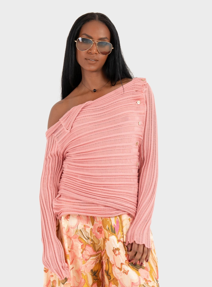 Ioanna Kourbela Cardigan 5001 "Archetypes" - Rose