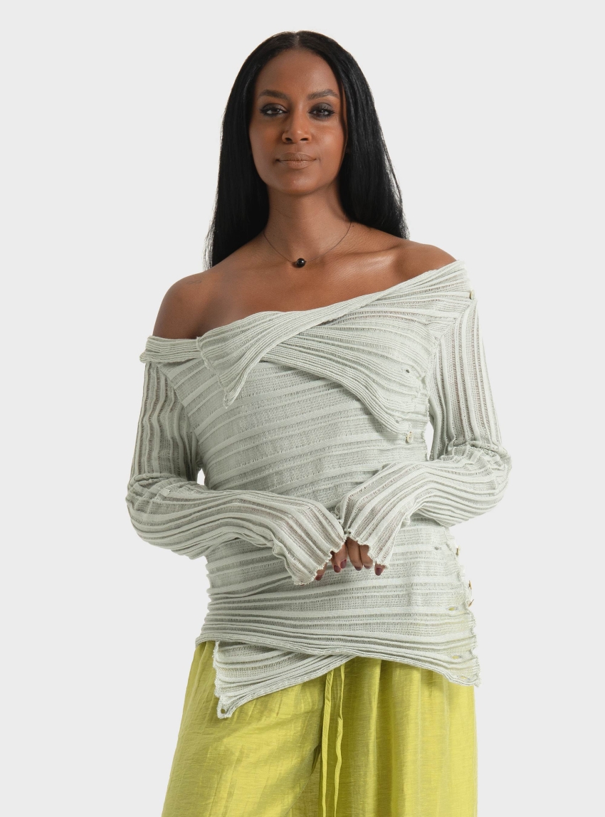 Ioanna Kourbela Cardigan 5001 "Archetypes" - Grey