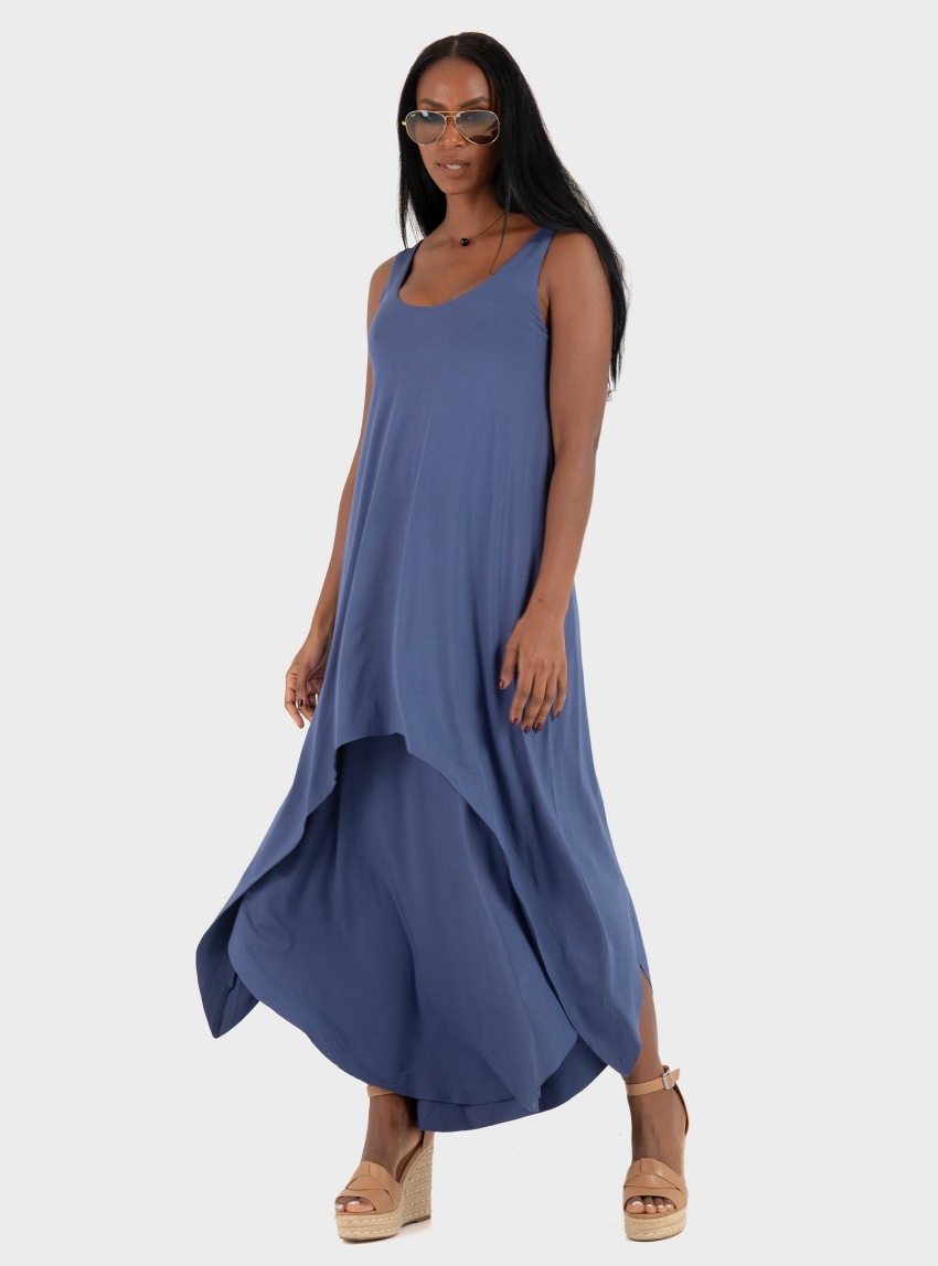 Ioanna Kourbela "Eco Vital" "Kyklos" Dress - Navy