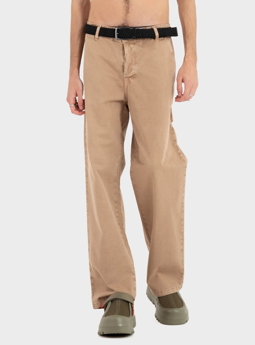 I'm Brian  Loose Fit Jeans - Beige