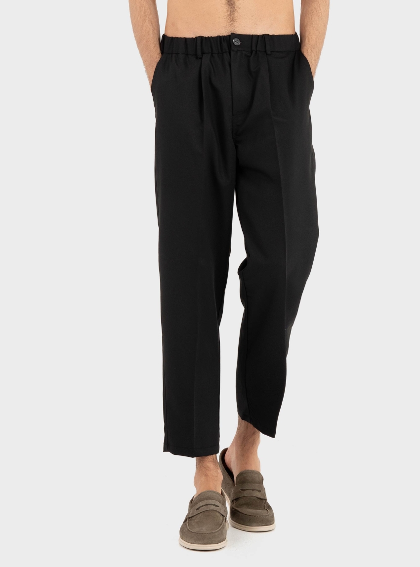 Gianni Lupo Tapered Pants - Black