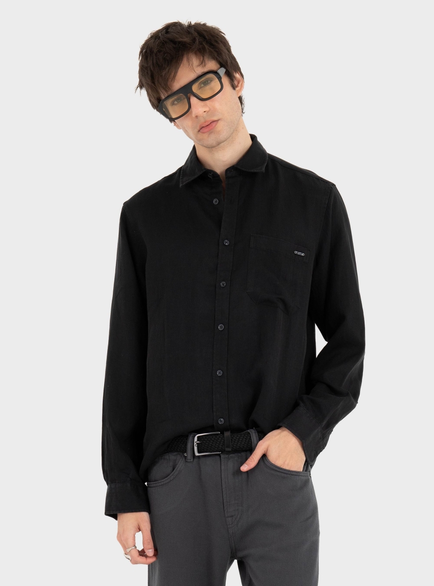 Gianni Lupo Shirt  - Black