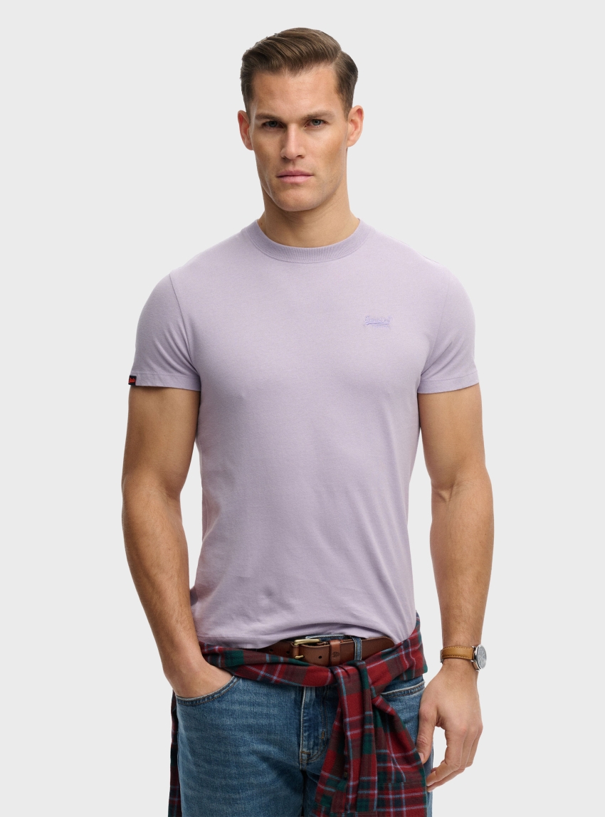 Superdry Essential Logo T-Shirt - Lilac