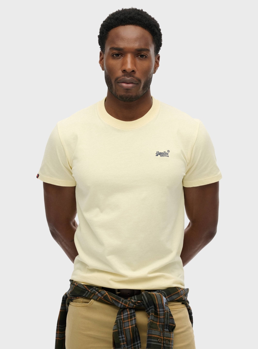 Superdry Essential Logo T-Shirt - Yellow