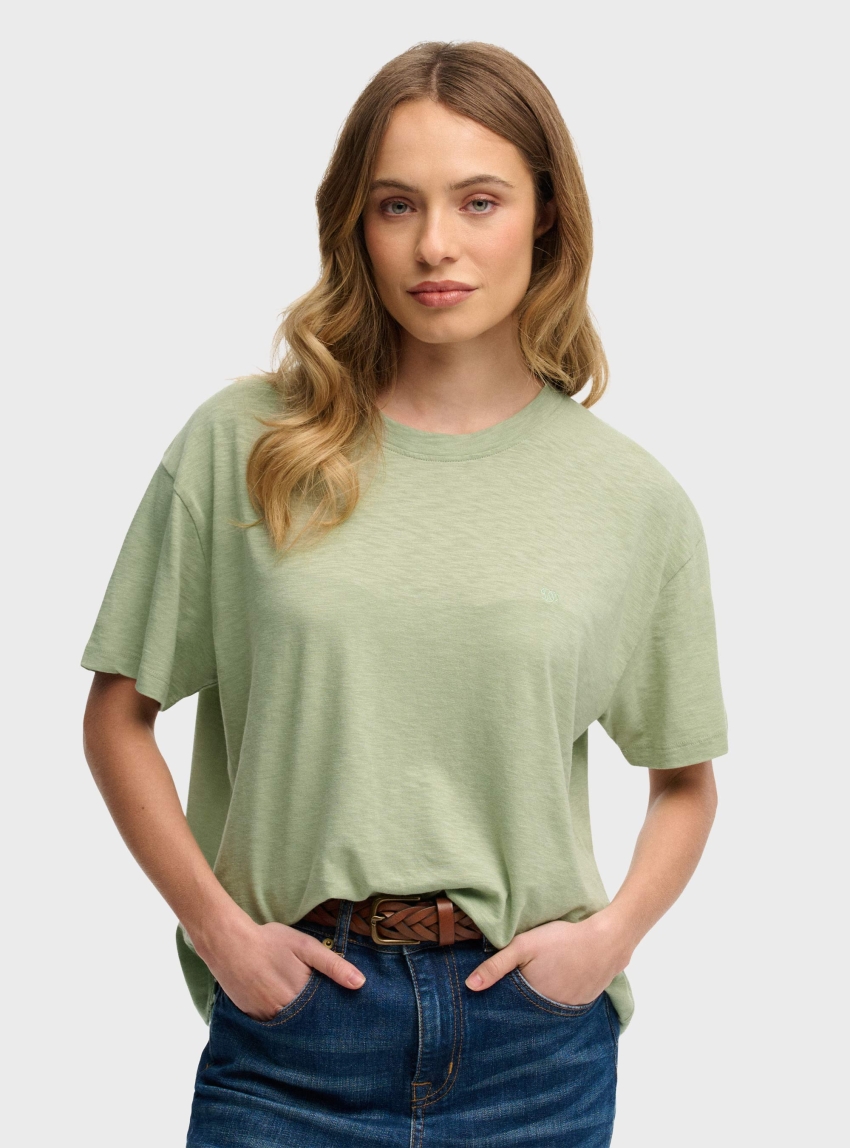 Superdry Studios Crew T-Shirt - Light Green