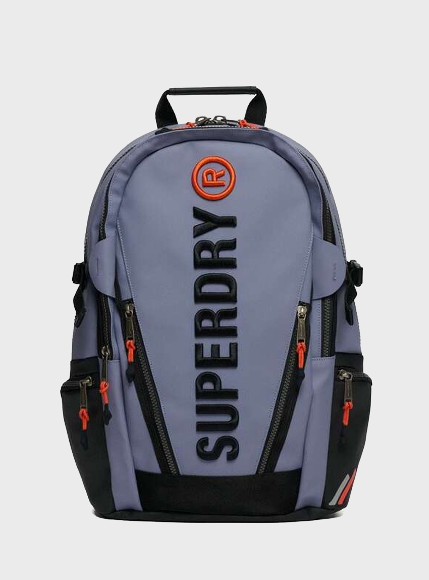 Superdry Tarp Embroidered Rucksack - Blue