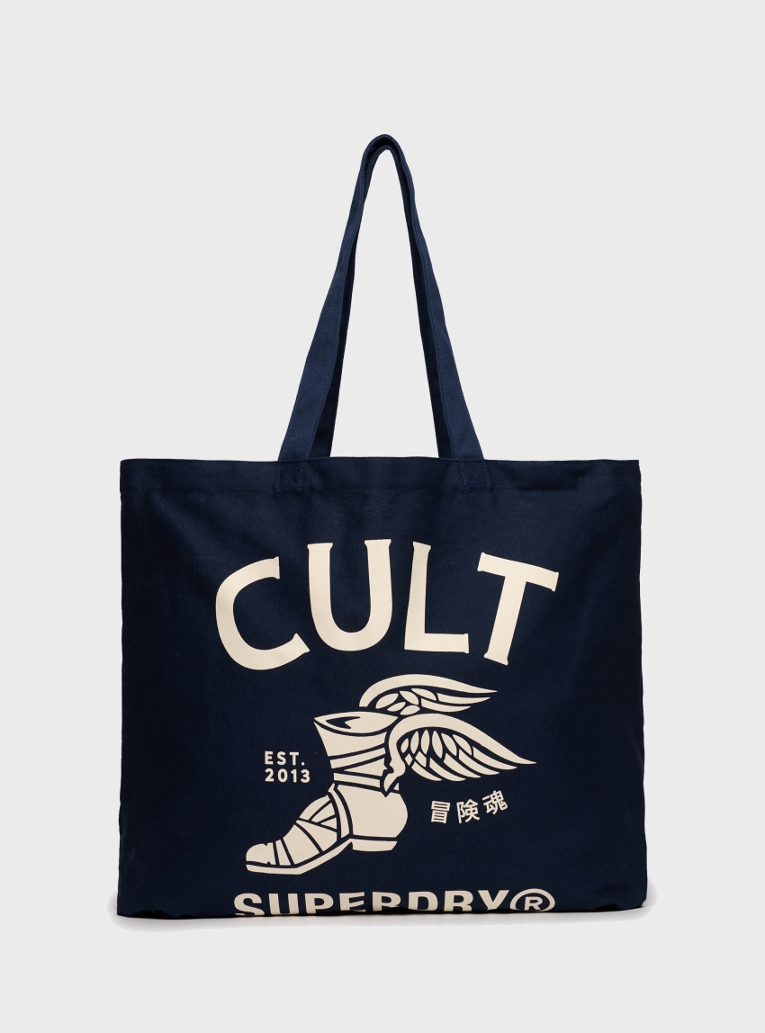 Superdry Cult Superdry Tote Bag - Navy