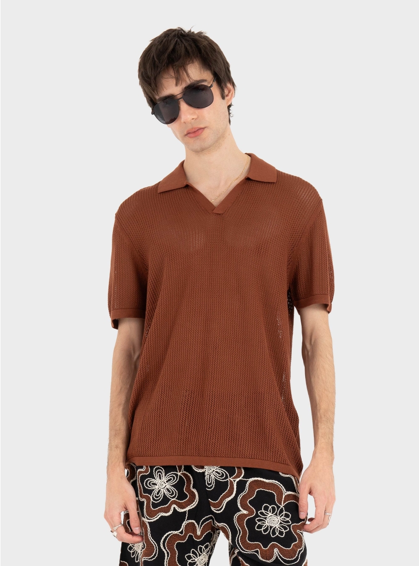 Antony Morato Slim Fit Knit - Rust