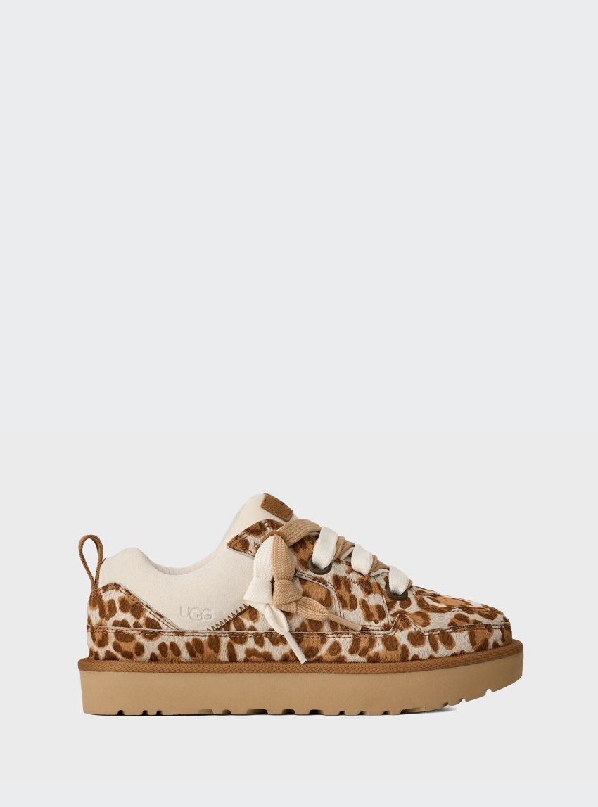 UGG Lo Lowmel Plains Trainers - Leopard Print